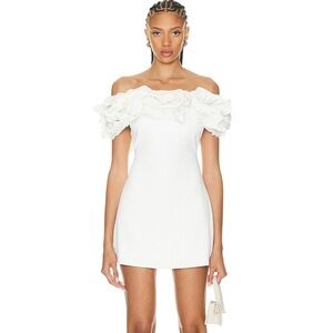 NWT Cult Gaia Apryl Dress in Off White size 0